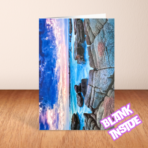 Norah Island NSW Photo BLANK Card (6x4")