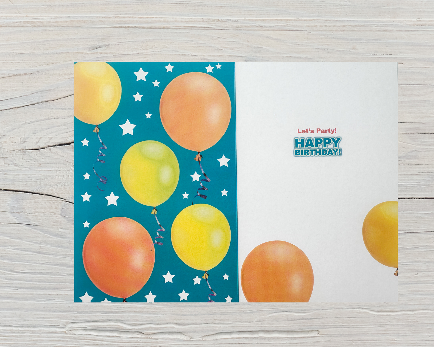 6 Years Old Boys Birthday Card (7.5x5")