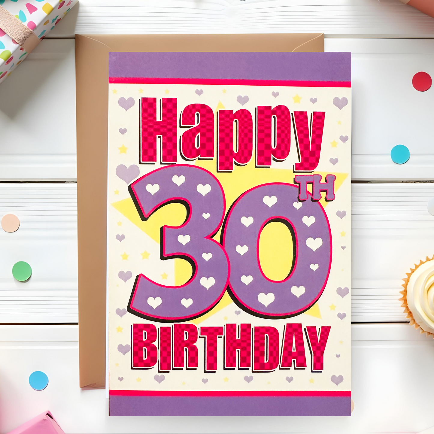 30th Female Birthday Card (7.5x5")