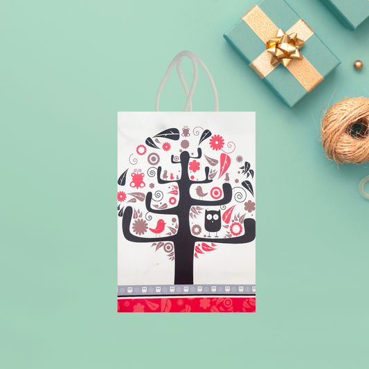 Tangerine Tree Gift Bag