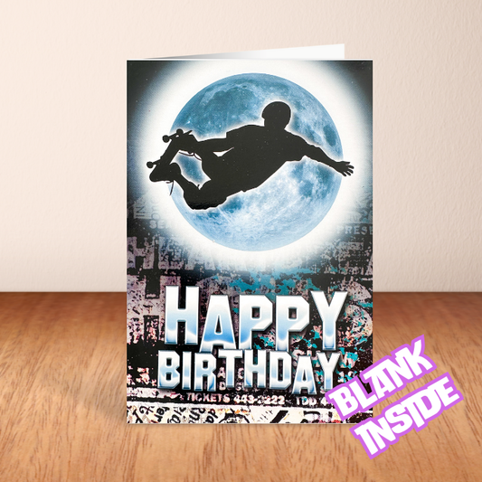Happy Birthday Skater Blank (6x4)