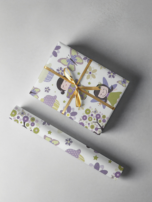 Lilac & Mint 'Allsorts' Gift Wrap