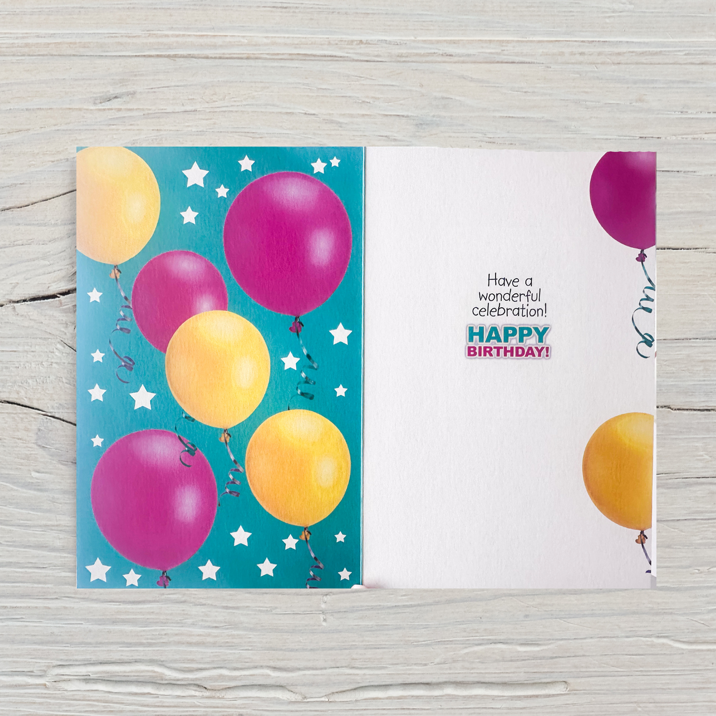 5 Years Old Girls Birthday Card (7.5x5")