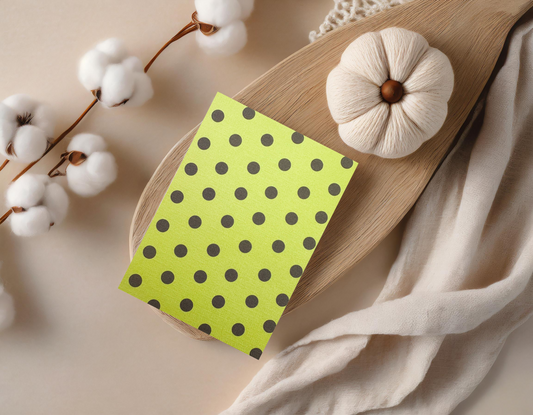 Olive Spots Card (4x3")